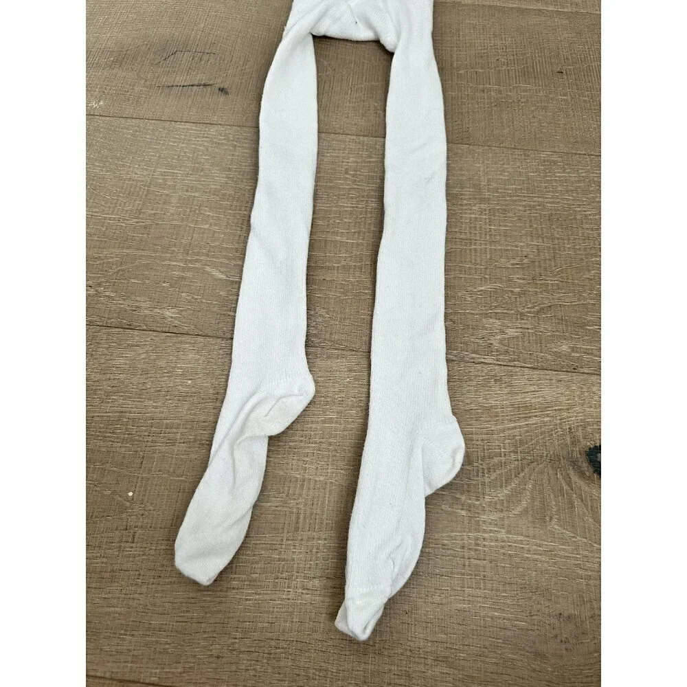 Hanna Andersson White Tights